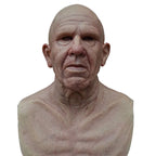 Old Man Halloween Mask, Full Face Latex Mask for Cosplay – 4 Styles
