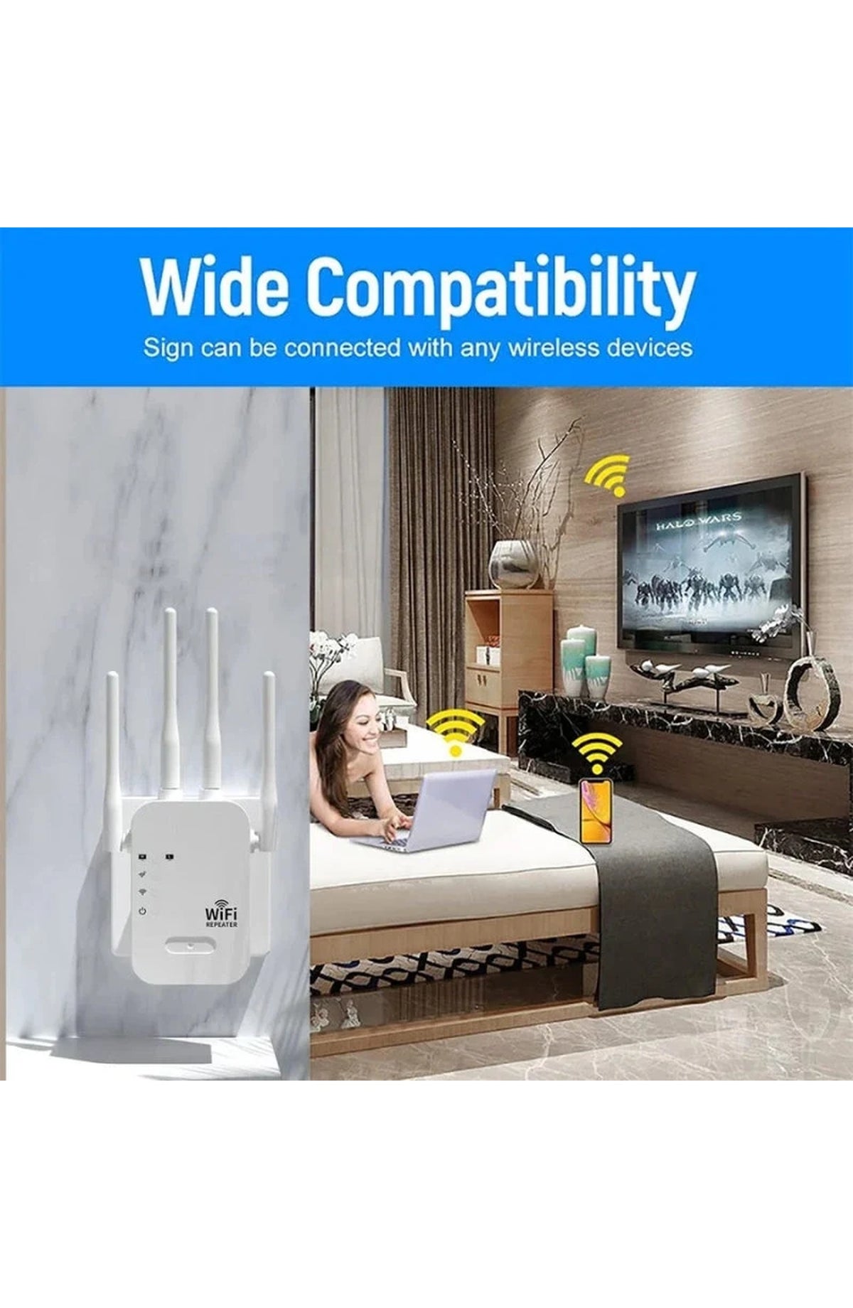Outdoor Dual Band WiFi Range Extender - view 3