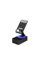 Phone Stand with Bluetooth 5.0 Speaker and Power Bank | 360 Degree Rotating Holder, 1200 mAh for About 5 Hours | Grey or Black