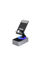 Phone Stand with Bluetooth 5.0 Speaker and Power Bank | 360 Degree Rotating Holder, 1200 mAh for About 5 Hours | Grey or Black