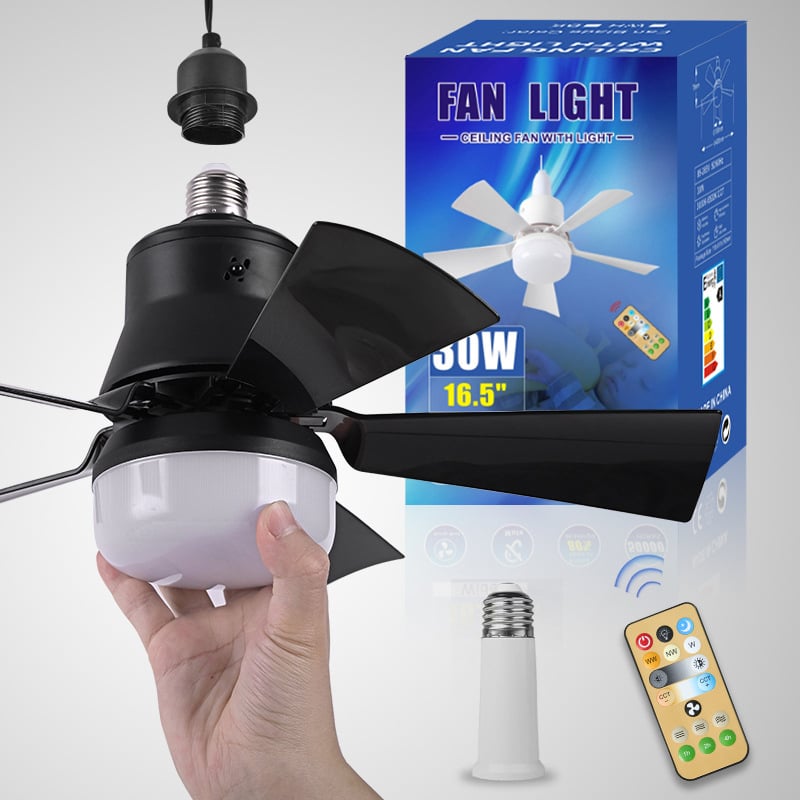 Remote Control Ceiling Fan with LED Light - view 16