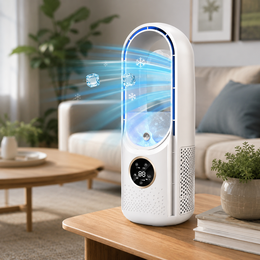 Portable AC Unit, Mini Bladeless Air Conditioner - view 7