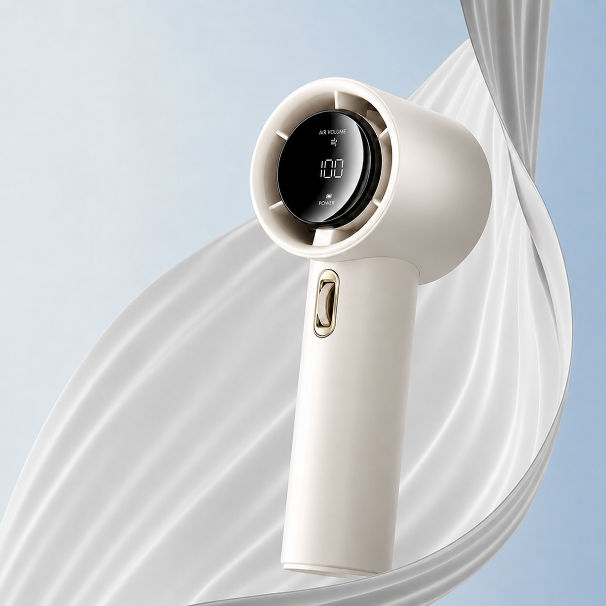 Pocket Fan with Digital Display, 100 Speeds - view 12