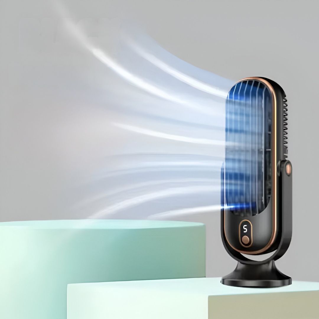 Ultra-Quiet USB Desk Fan, Rechargeable - view 13