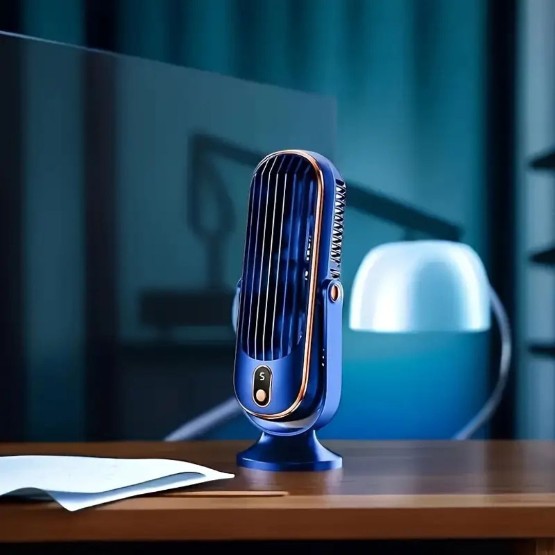 Ultra-Quiet USB Desk Fan, Rechargeable - view 10