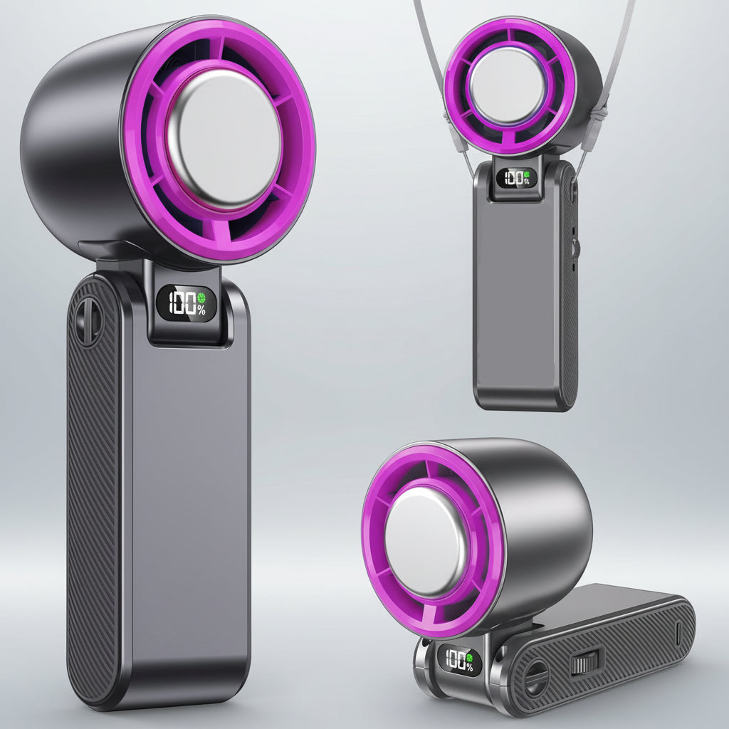 Portable Misting Fan with Ice Cooling Plate - view 13