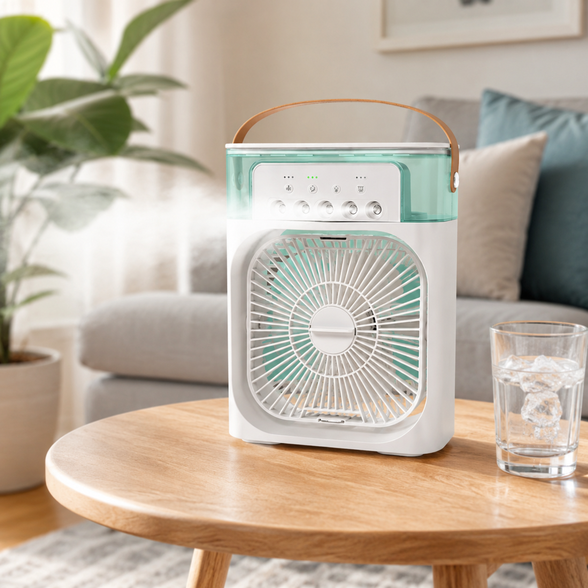 Small AC Unit with Remote, Evaporative Cooling - view 6