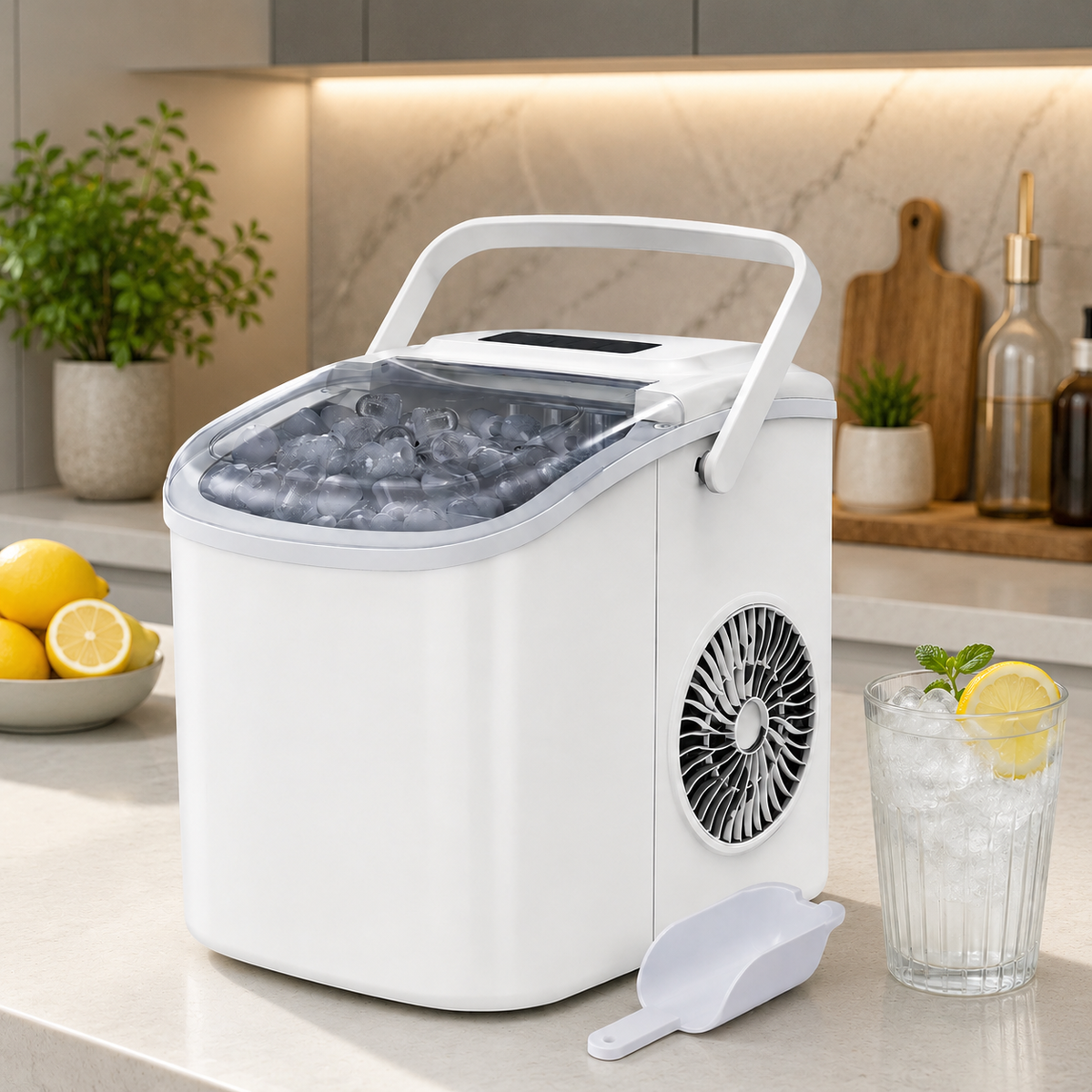 Portable Nugget Ice Maker for Countertop Use - view 5