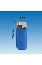 Portable Nose and Ear Hair Trimmer | Waterproof, One-Button Rotary Trimmer with Rounded Head and Protective Cap | Black or Blue