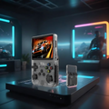 Portable Retro Handheld Gaming Console 3.5in HD Display – Black