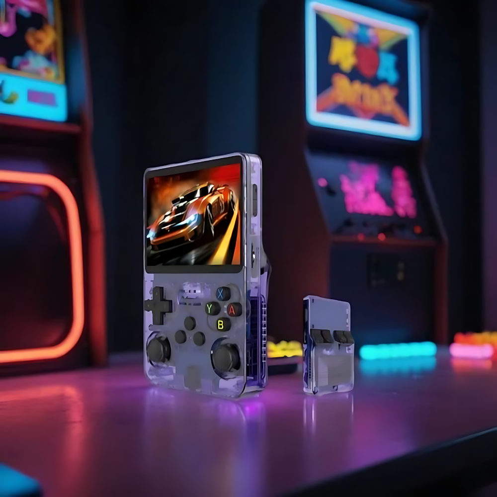 Portable Retro Handheld Gaming Console 3.5in HD Display