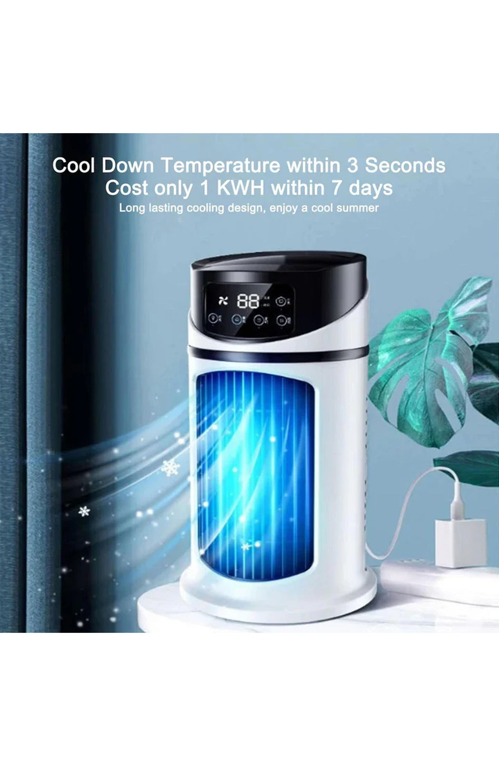 Mini Portable AC Unit with Remote - view 7