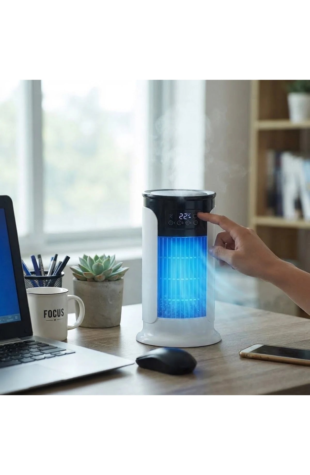 Portable Evaporative Air Cooler with Timer