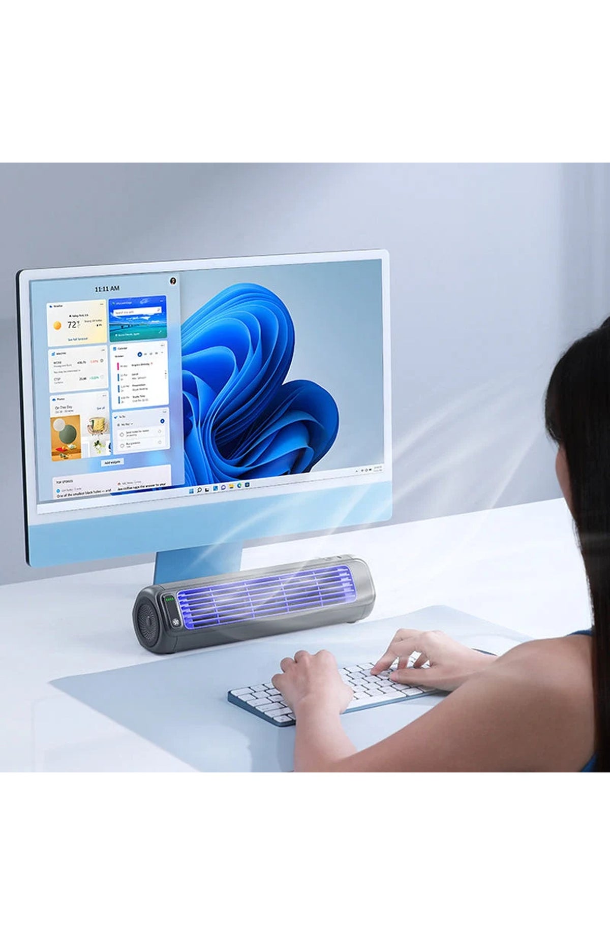 Portable AC Unit, Wall-Mountable Rechargeable - view 4
