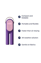 Portable Clothes Dryer, Lightweight Foldable Design - view 7