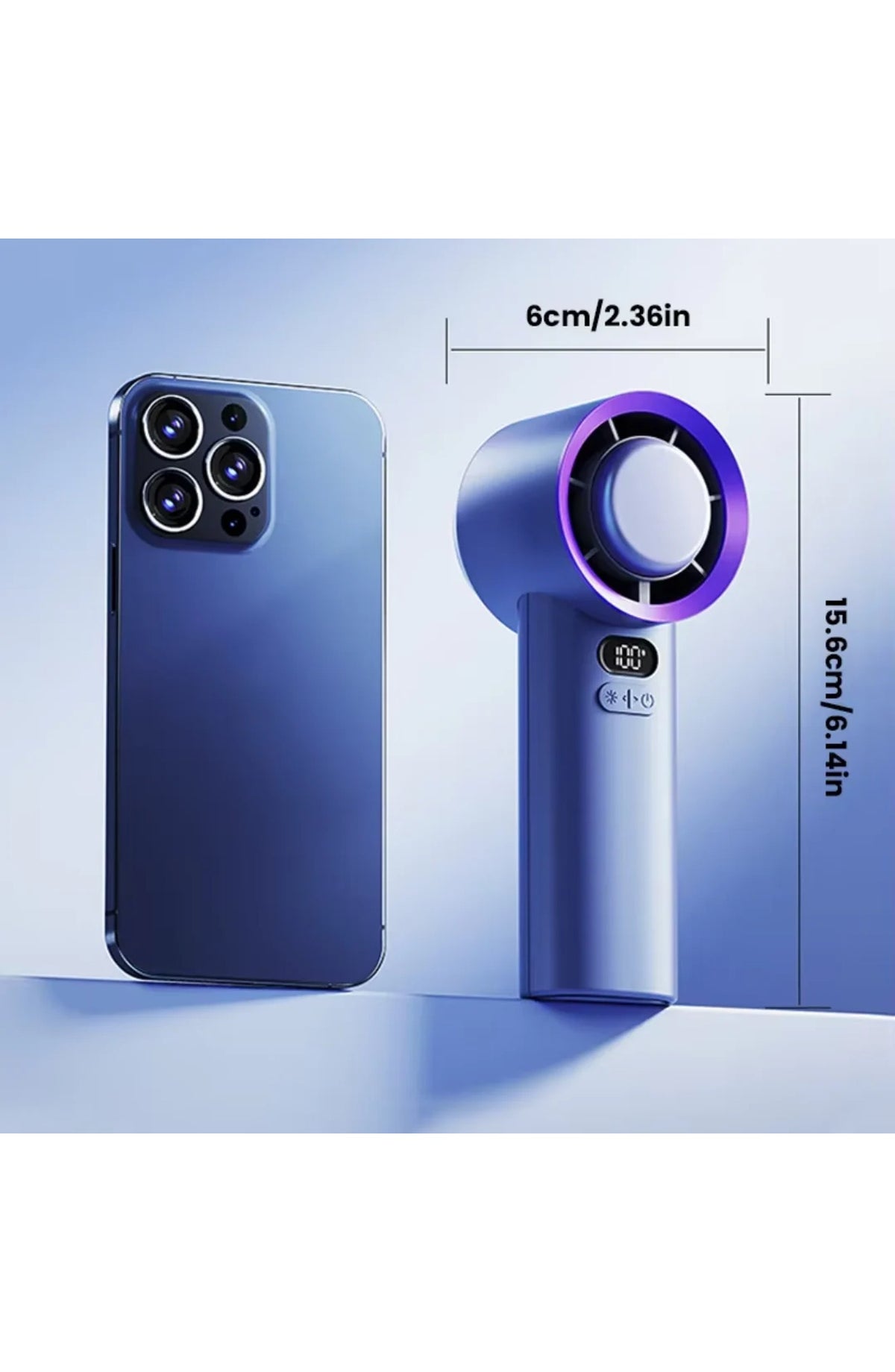 Portable Mini Fan Handheld Rechargeable - view 4