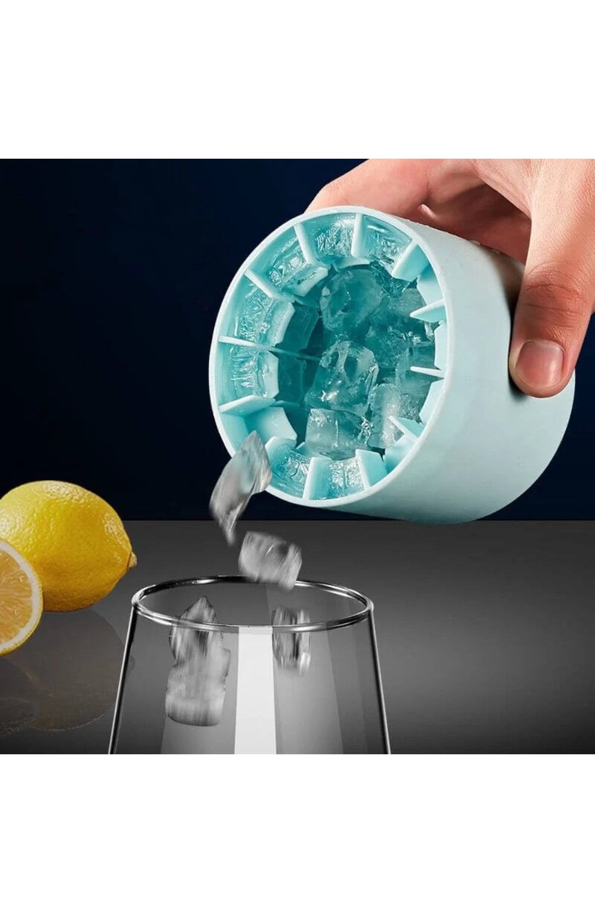 Silicone Ice Cube Tray, Portable Ice Maker - view 4