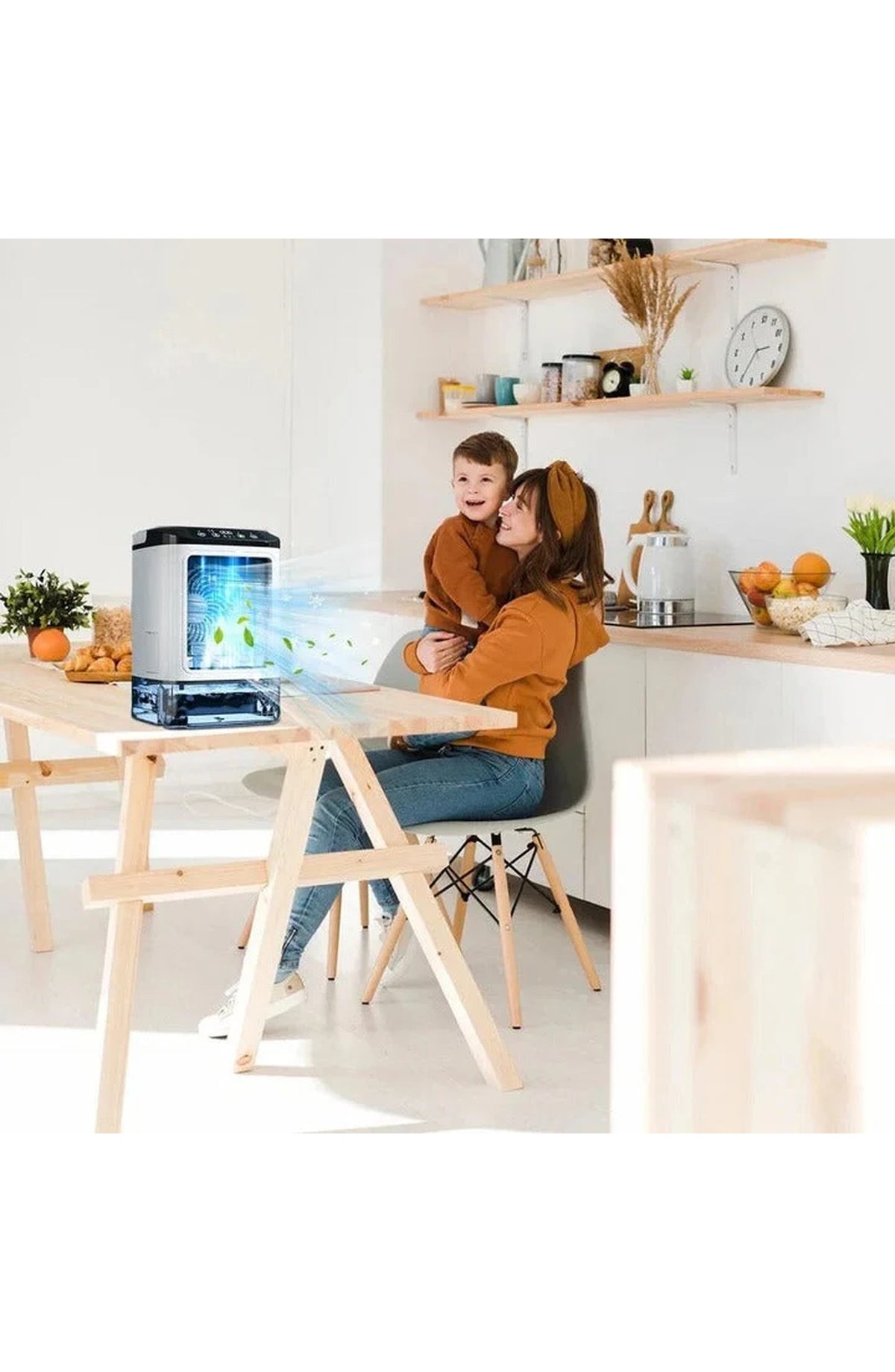 USB Powered Mini Air Conditioner with Fan Speeds - view 2