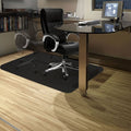 Chair Mat for Hardwood Floors, PVC Office Mat 35 x 47 or 35 x 55 in – Black