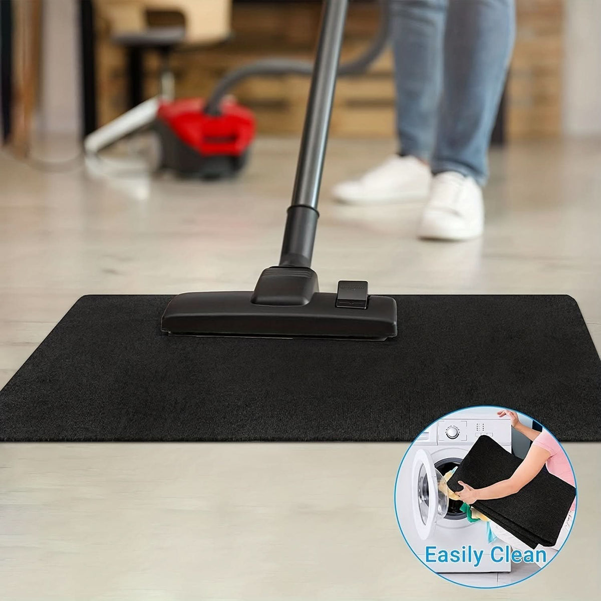 Chair Mat for Hardwood Floors, PVC Office Mat 35 x 47 or 35 x 55 in