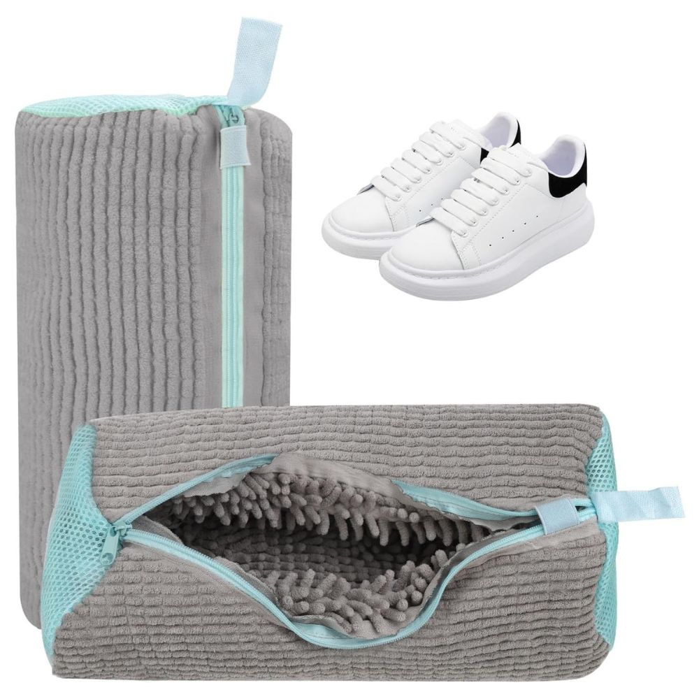 Shoe Washing Mesh Bag - Machine-Washable Sneaker Protector