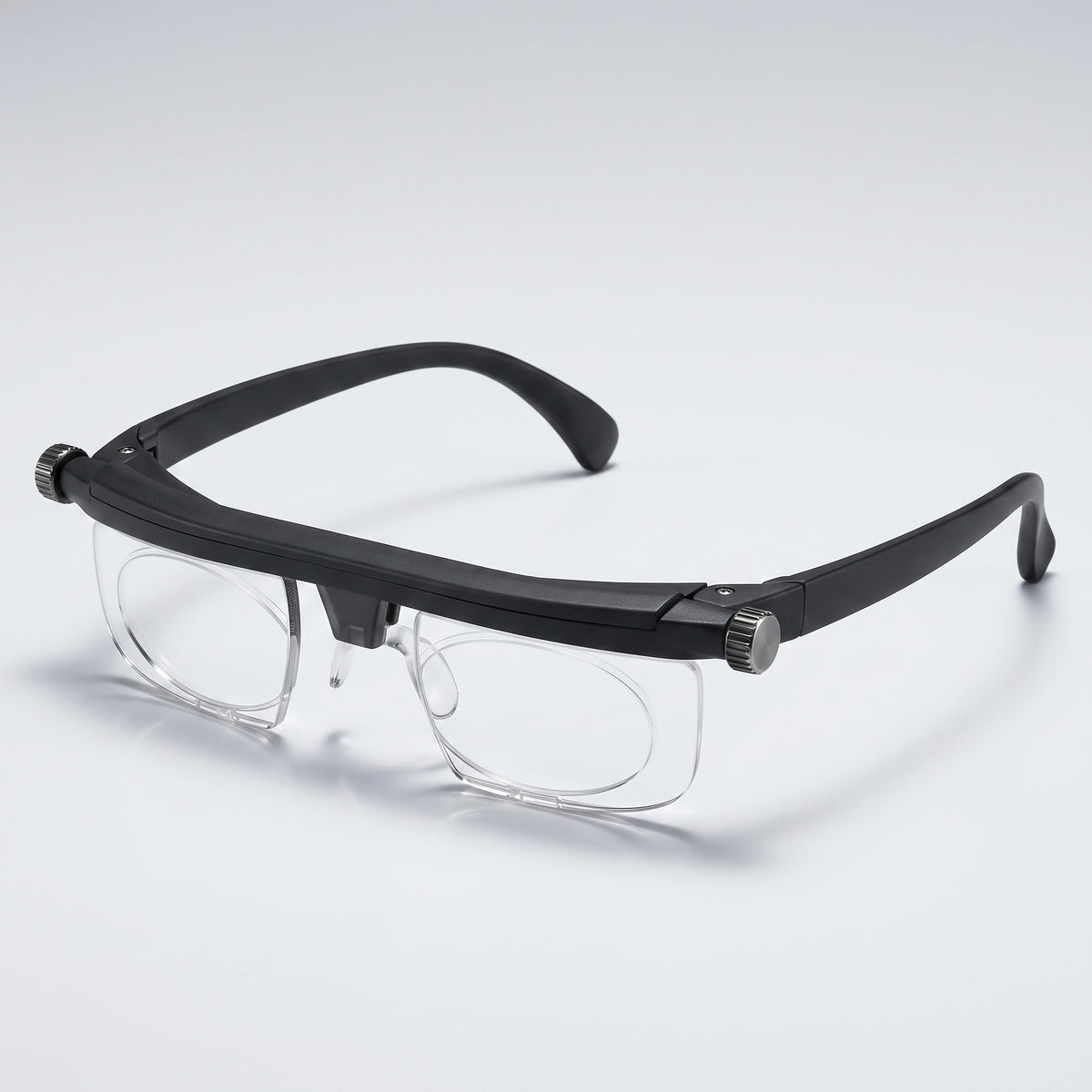 Adjustable Focus Reading Glasses, Dial Adjustable Lenses, Near and Far