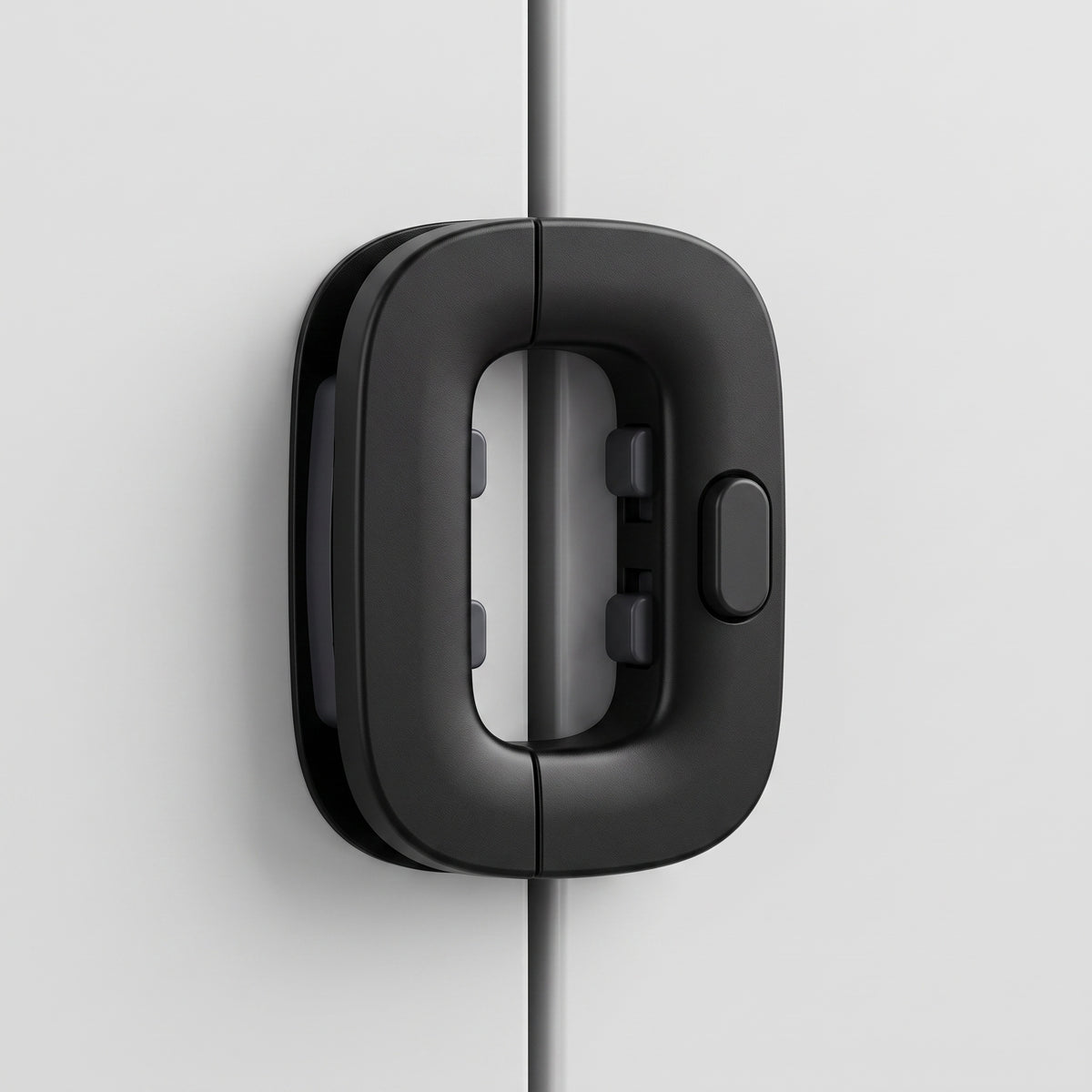 Refrigerator Lock, Adhesive Child Safety Latch for Fridge and Cabinets