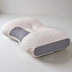 Cervical Pillow for Neck Support, Contoured Ergonomic Shape – 4 Heights