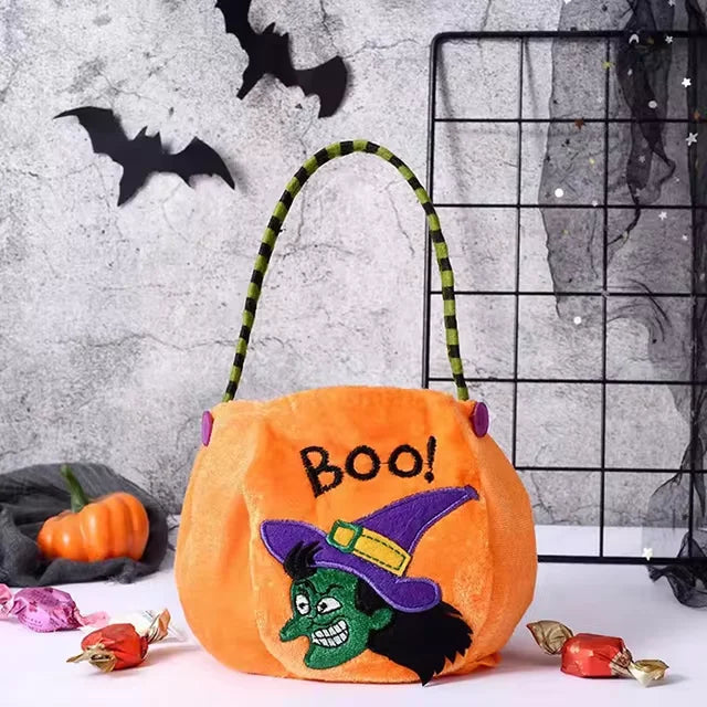 Pumpkin Trick or Treat Bag for Kids Halloween
