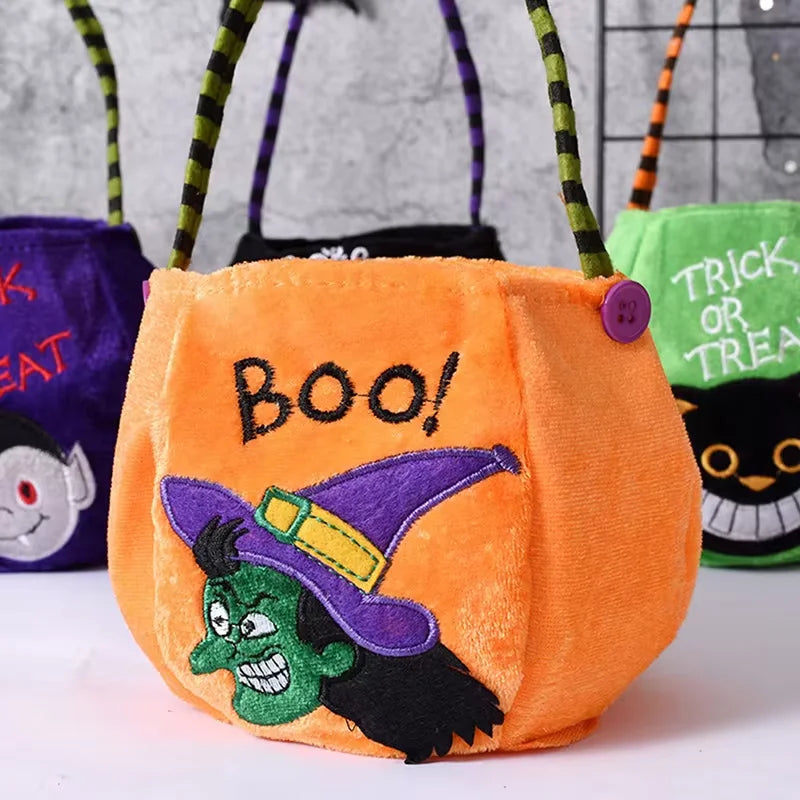 Pumpkin Trick or Treat Bag for Kids Halloween