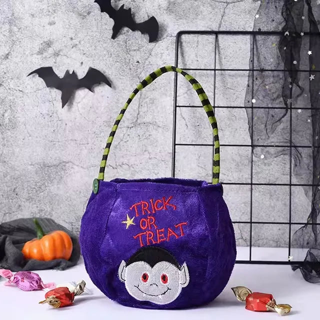 Pumpkin Trick or Treat Bag for Kids Halloween