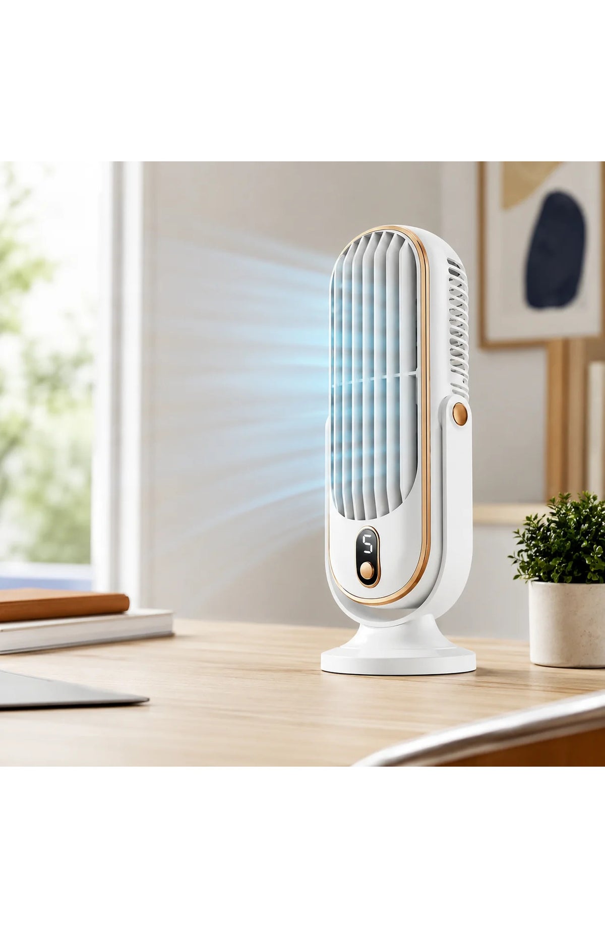 Rechargeable Handheld Fan with USB Charging