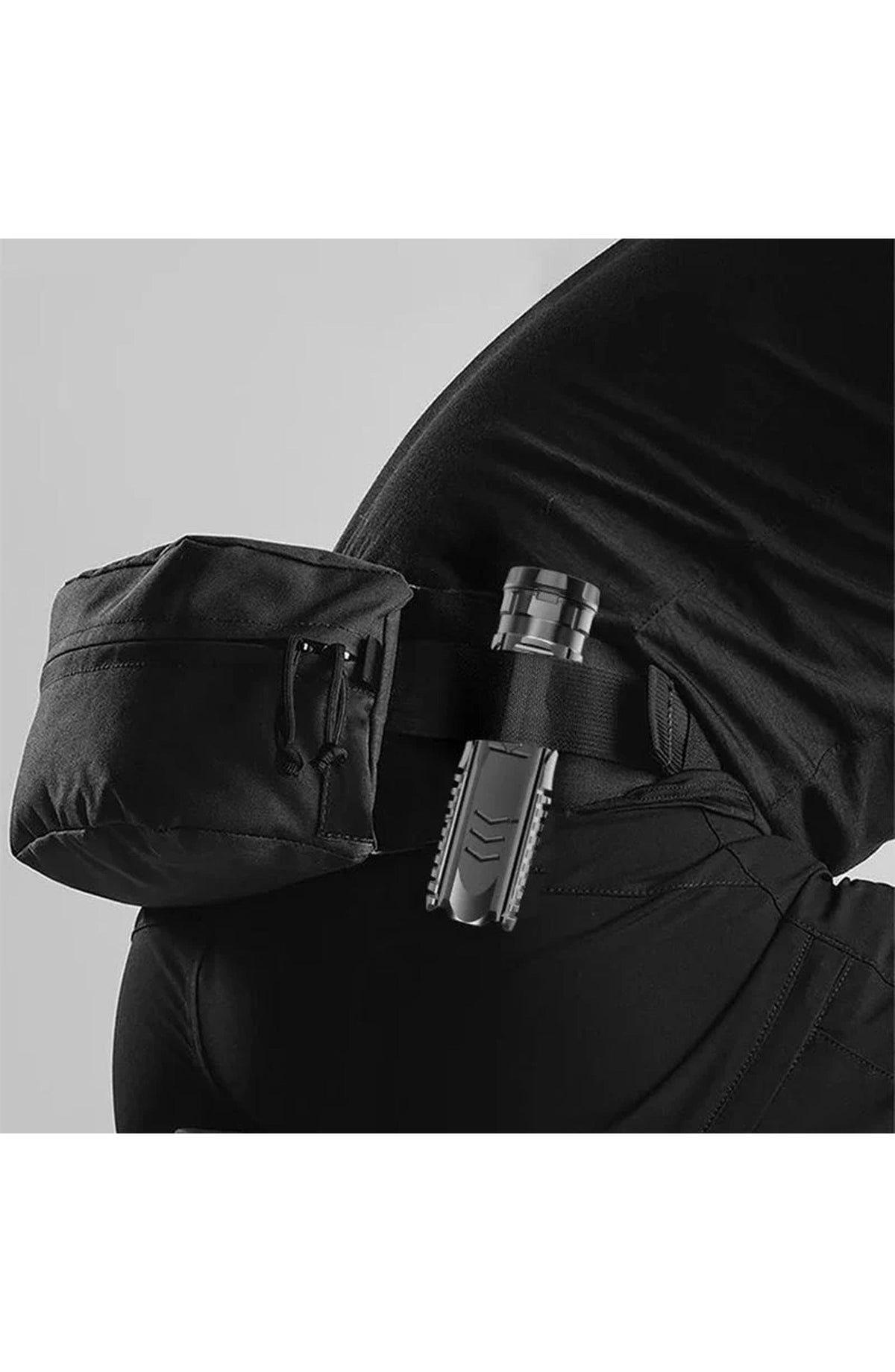 Rechargeable Tactical LED Flashlight | Aluminum Body, 3 Modes: High, Low, Strobe, Water and Dust Resistant | For Camping or Hiking