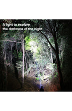 Rechargeable Tactical LED Flashlight | Aluminum Body, 3 Modes: High, Low, Strobe, Water and Dust Resistant | For Camping or Hiking