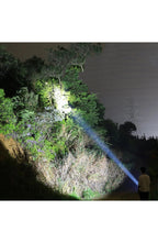 Rechargeable Tactical LED Flashlight | Aluminum Body, 3 Modes: High, Low, Strobe, Water and Dust Resistant | For Camping or Hiking