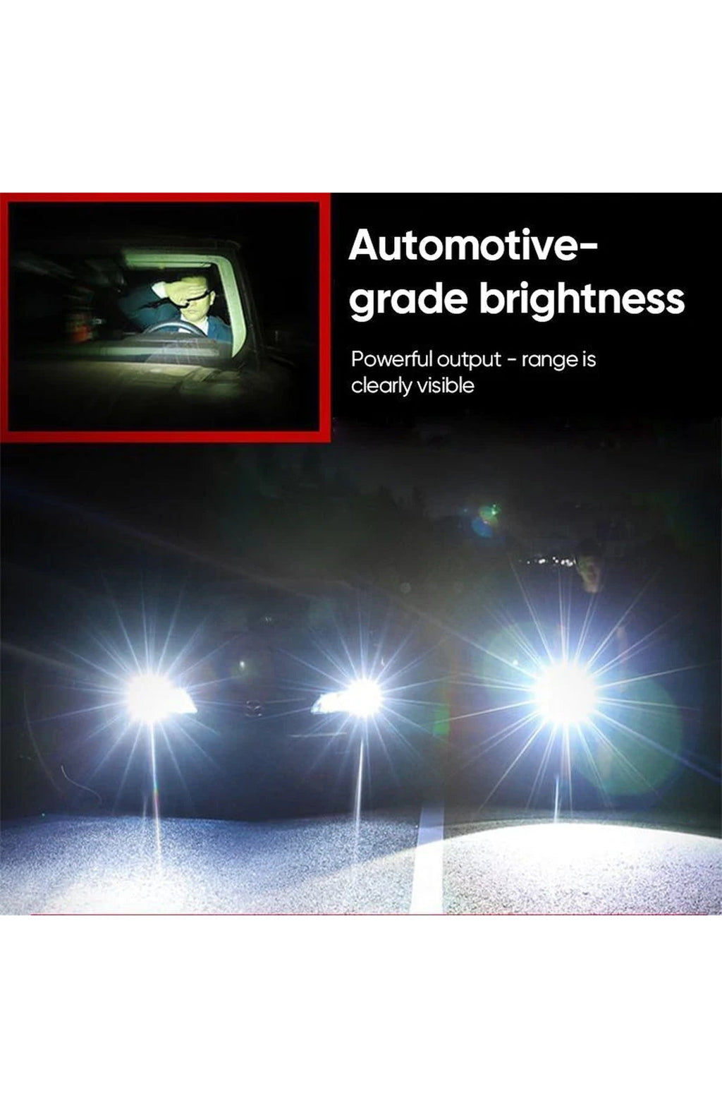 Rechargeable Tactical LED Flashlight | Aluminum Body, 3 Modes: High, Low, Strobe, Water and Dust Resistant | For Camping or Hiking