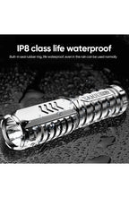 Rechargeable Tactical LED Flashlight | Aluminum Body, 3 Modes: High, Low, Strobe, Water and Dust Resistant | For Camping or Hiking