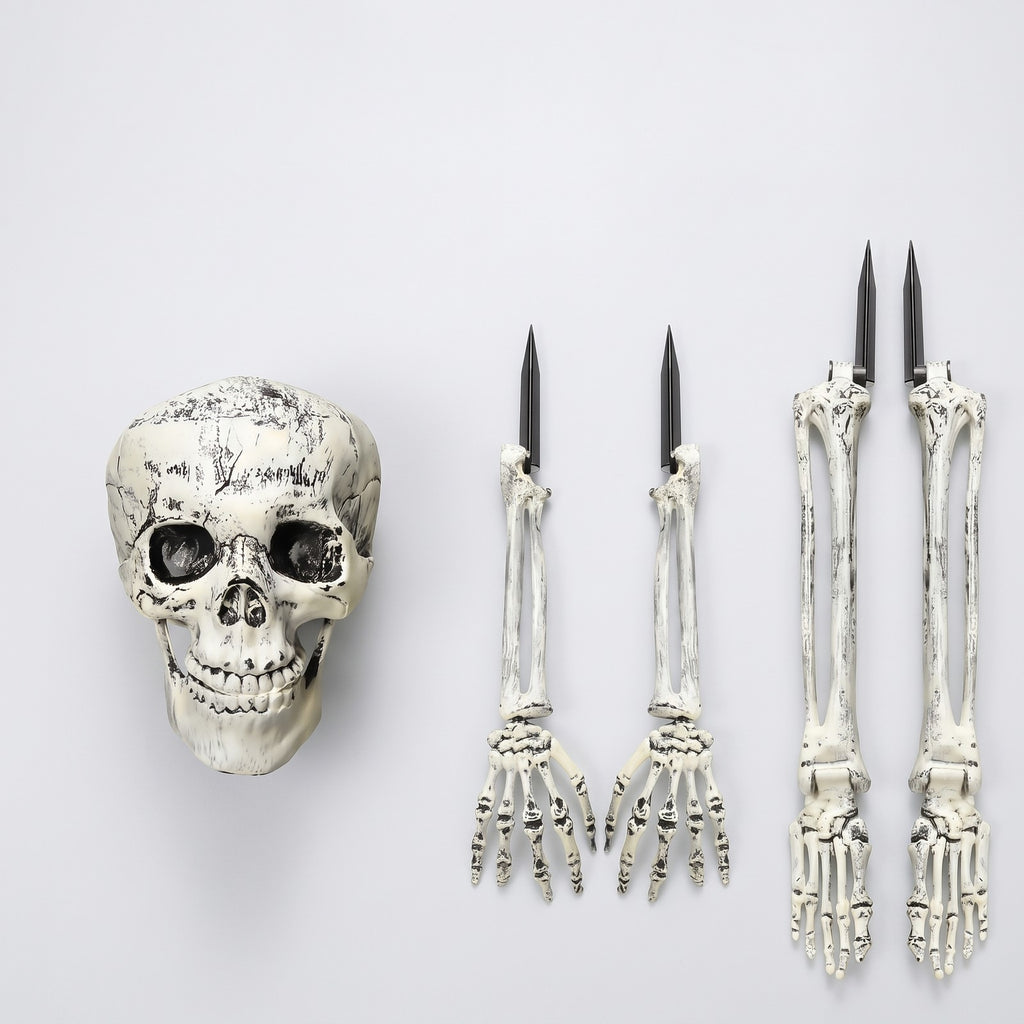 Skeleton Arms and Legs Yard Stakes for Halloween