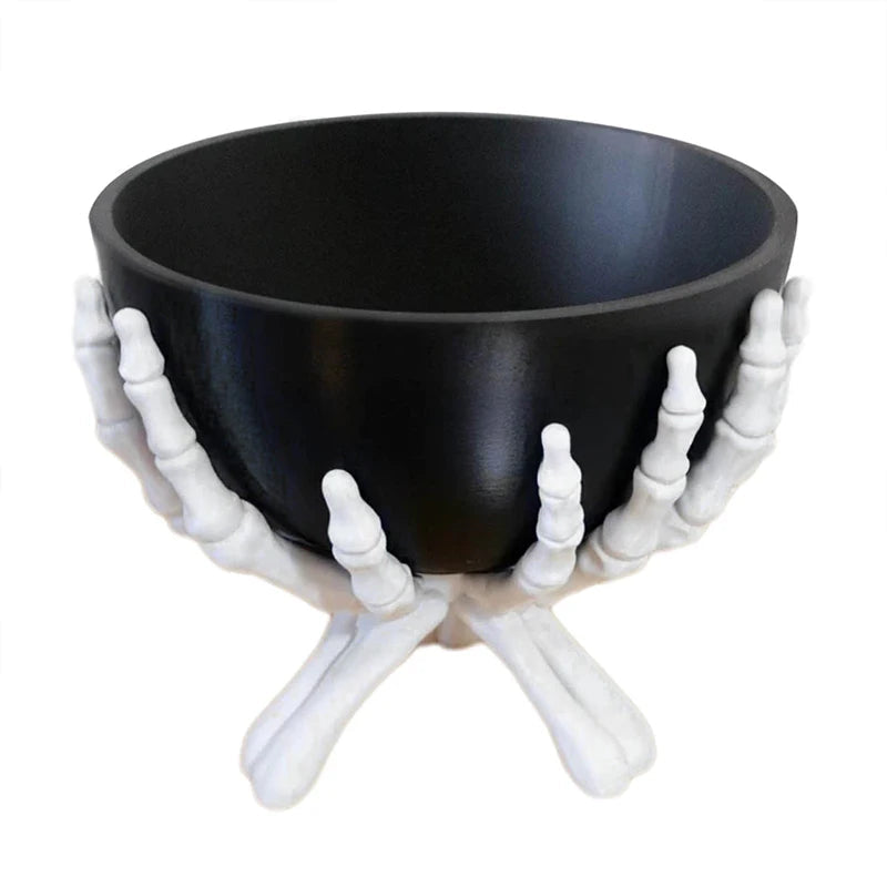 Skeleton Hand Candy Bowl Halloween Decoration