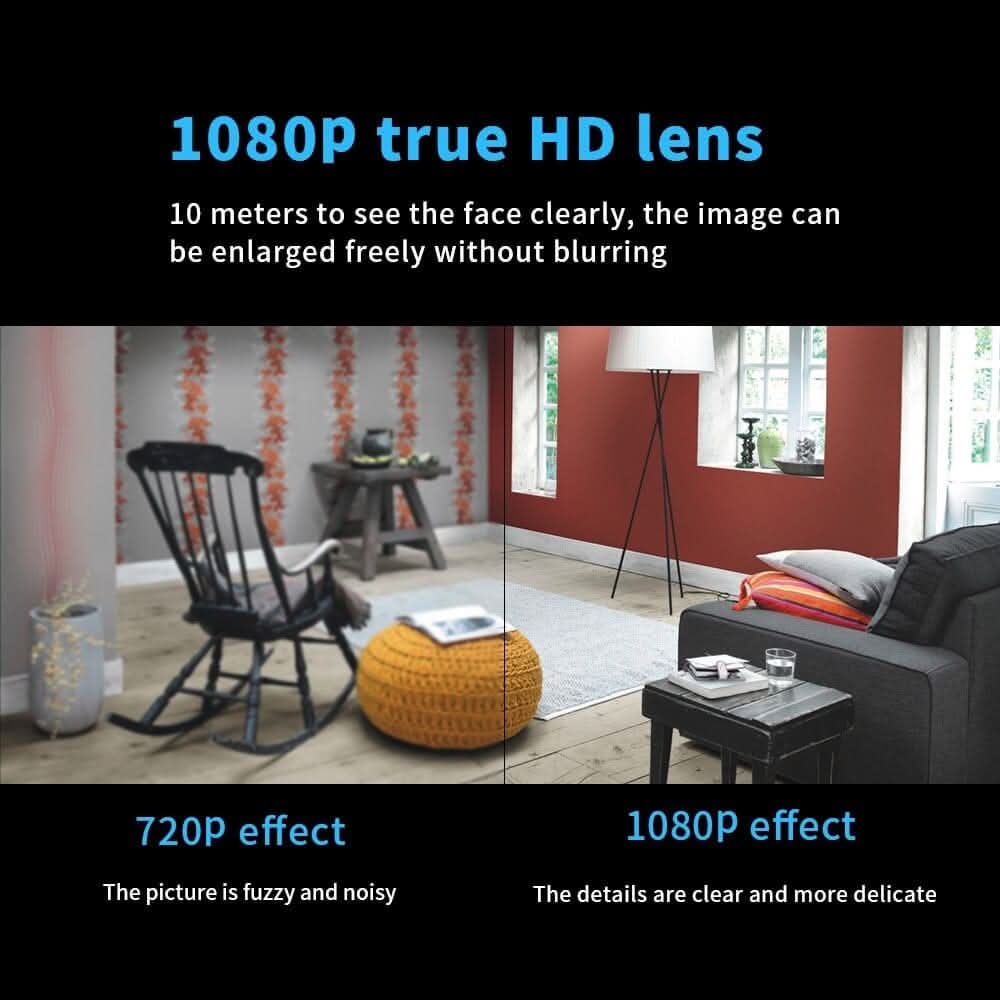 Outdoor Security Camera with Night Vision, Smart Home Camera with Alerts