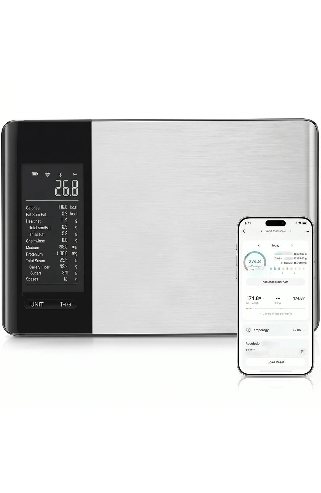 Smart Kitchen Scale with Nutritional Calculator