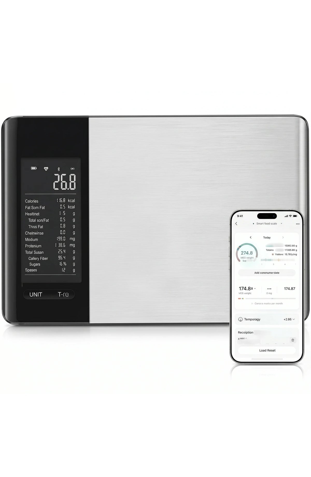 Smart Kitchen Scale with Nutritional Calculator
