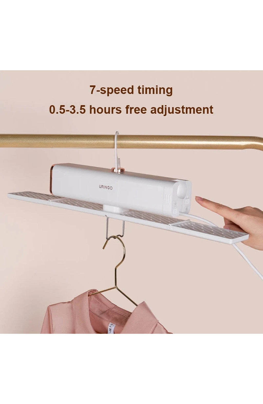 Smart Electric Drying Rack with App Control - view 5