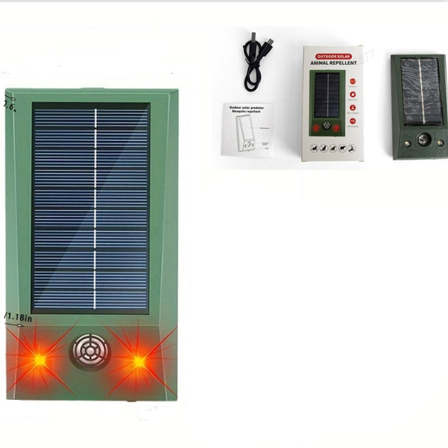 Solar Bird Repellent, Motion Sensor Deterrent for Garden and Patio