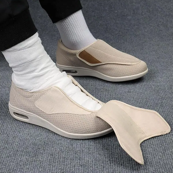 Extra Wide Fit Shoes, Zero Drop Sole, Adjustable Closure – 2 Colors