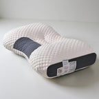 Cervical Pillow for Neck Support, Contoured Ergonomic Shape – 4 Heights