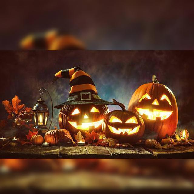 Sound-Activated Talking Pumpkin - Motion Halloween Decoration