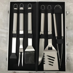 BBQ Tool Set Stainless Steel with Carry Case, Grilling Utensils Kit
