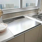 Stainless Steel Food Prep Board 15.7-19.7 In