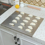 Stainless Steel Food Prep Board 15.7-19.7 In